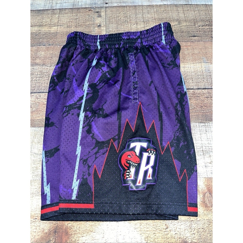 Mitchell & Ness Toronto Raptors Authentic Shorts Size Small Multicolor (2736)